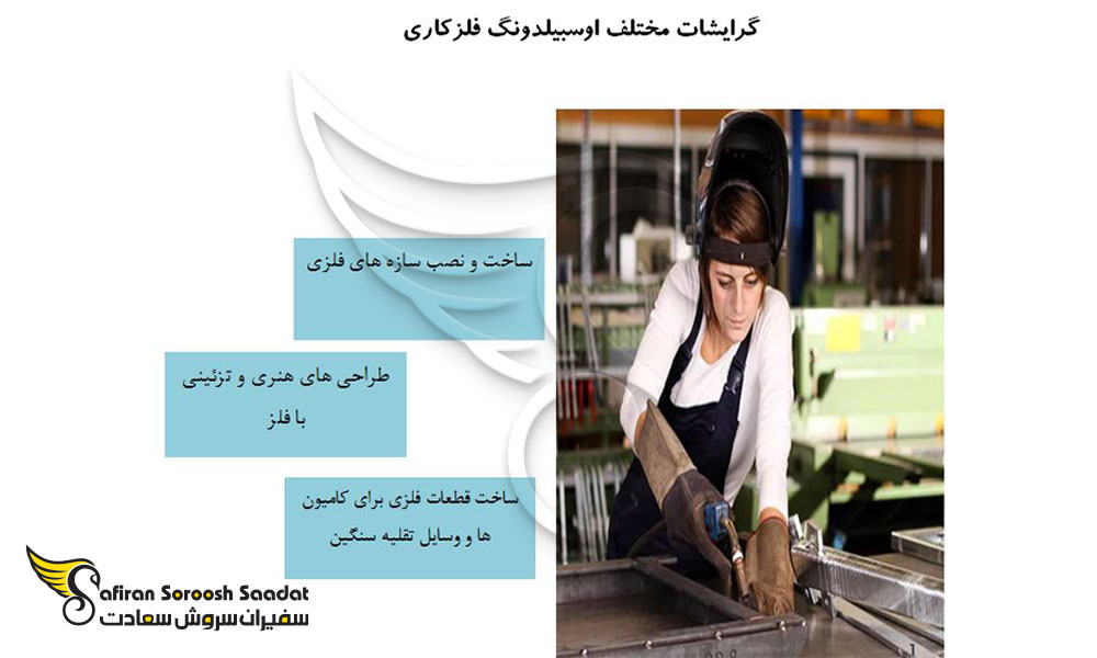 گرایشات مختلف آوسبیلدونگ فلزکاری
