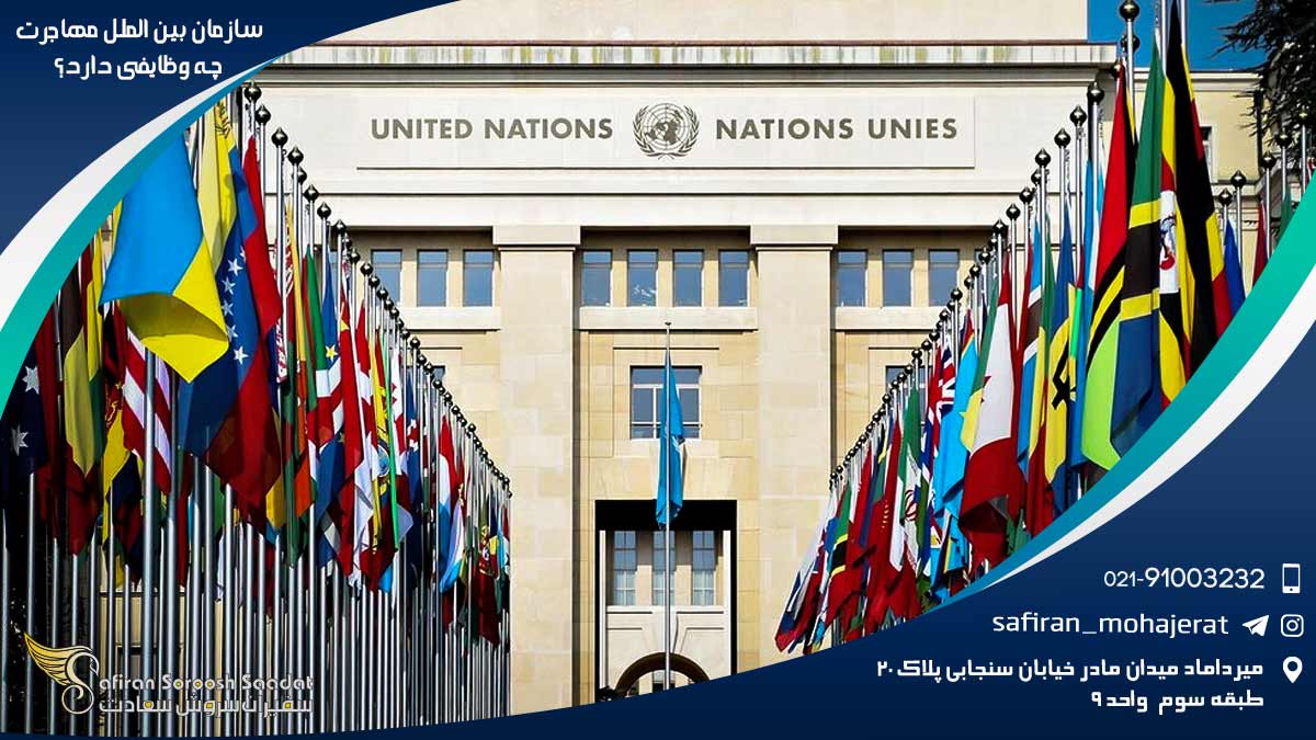 وظایف سازمان بین المللی مهاجرت