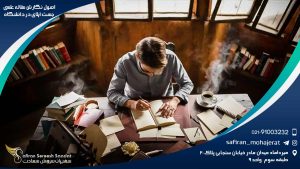 اصول نگارش مقاله علمی جهت اپلای از دانشگاه