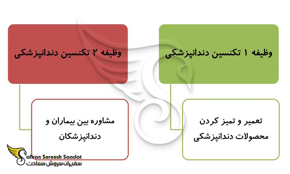 وظایف یک آوسبیلدونگ تکنسین دندانپزشکی