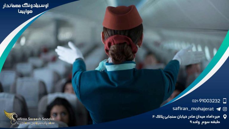 آوسبیلدونگ مهماندار هواپیما