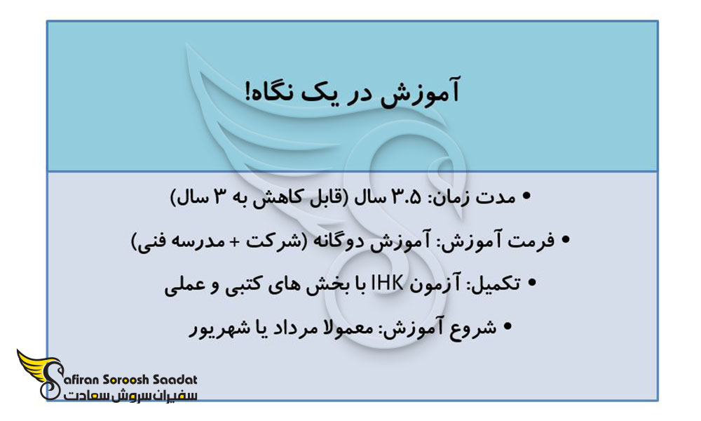 ساختار کلی آوسبیلدونگ تکنسین آزمایشگاه فیزیک
