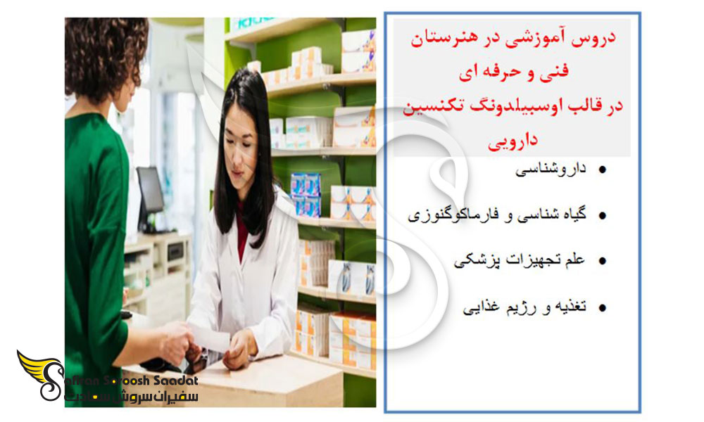 مهارت های تخصصی در دوره آوسبیلدونگ دارویی