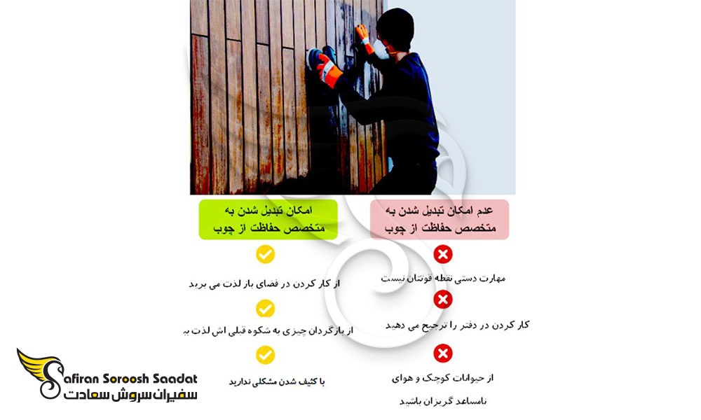 شرایط آوسبیلدونگ متخصص حفاظت از چوب