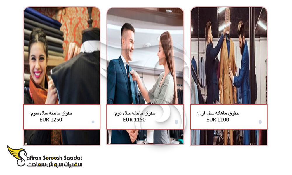 حقوق کارآموزان در آوسبیلدونگ طراح بازاریاب